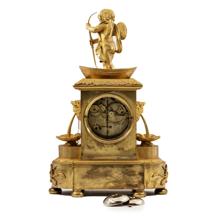 Pendola, suoneria a ore e quarti con Cupido - immagine 4