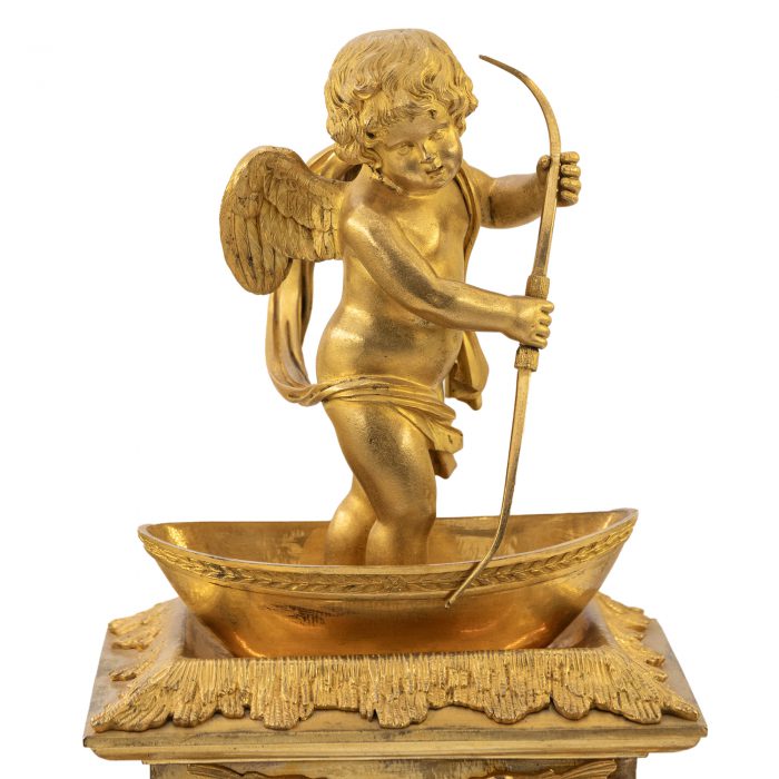 Pendola, suoneria a ore e quarti con Cupido - immagine 5