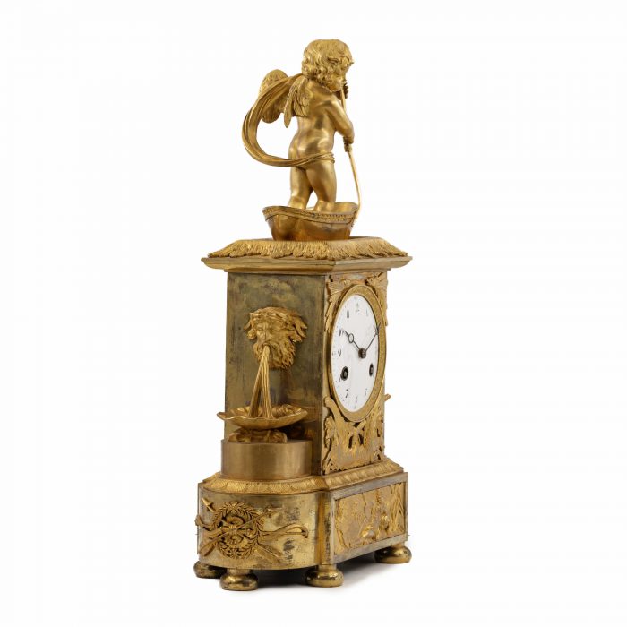 Pendola, suoneria a ore e quarti con Cupido - immagine 3