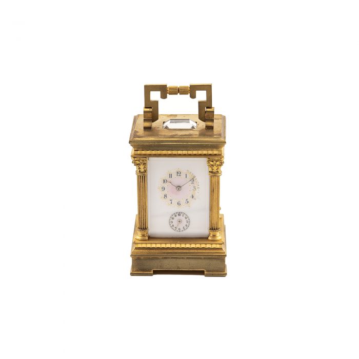 Pendule d'Officier, Geneva Clock Company cappuccina mignon