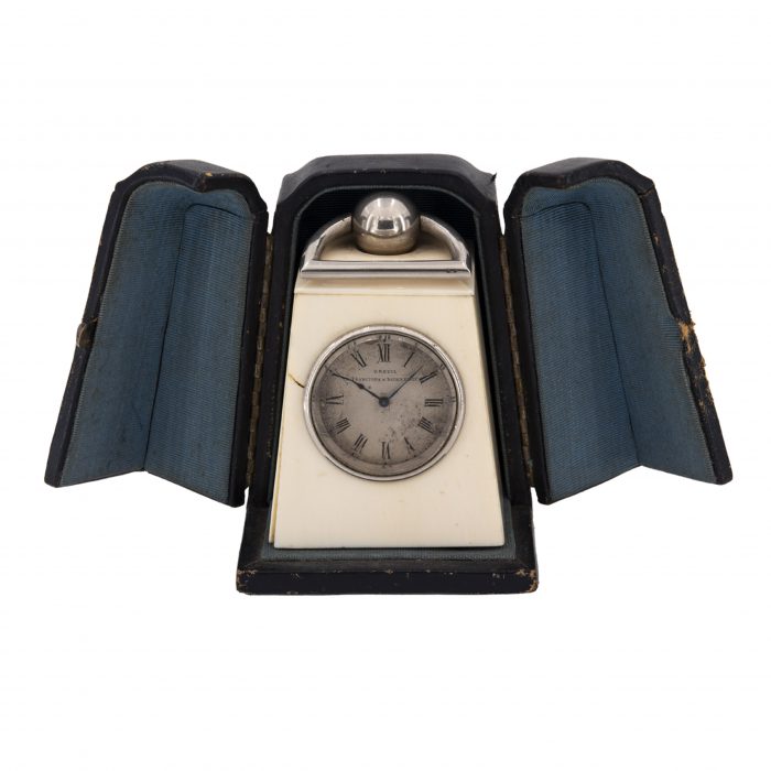 Orologio da viaggio in avorio